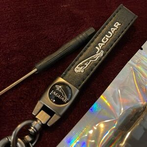 New Jaguar keychain and small screwdriver